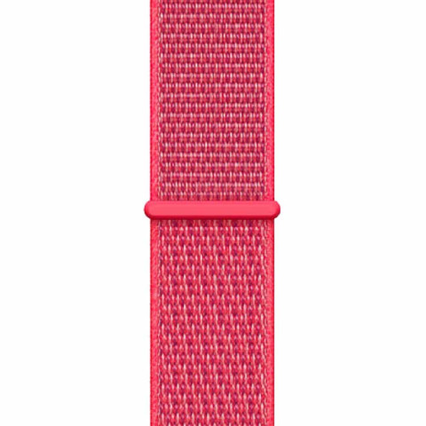 Ремешок Nylon loop для Apple Watch 38/40/41mm Red raspberry